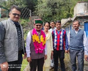 Rajgarh: Yashpal Chauhan retired after serving in the education department
