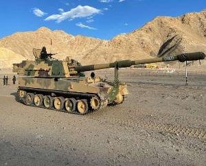 Indian Army deployed first regiment of K9 Vajra on LAC