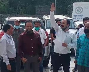 Solan: United Kisan Morcha sent a memorandum to the President through District Deputy Commissioner