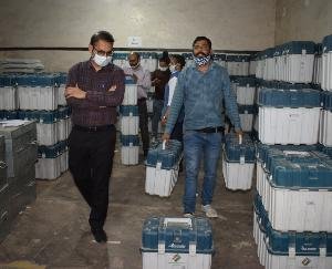 EVM and VVPAT machines for the by-election of Arki Assembly Constituency completed the process of redemption