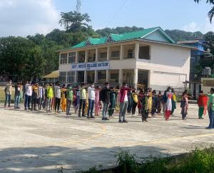 Kangra: The students and staff of the college Mataur took a pledge to stay away from drugs