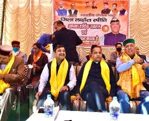 Congress has no issue, so it is seeking votes in the name of Virbhadra: CM Jai Ram Thakur