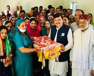  सुजानपुर : राजेंद्र राणा ने की सराय भवन बनाने के लिए 2 लाख की घोषणा 