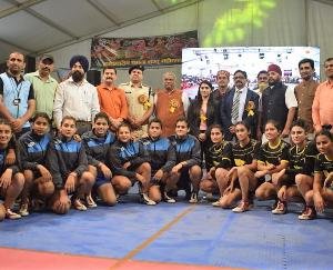 Paonta-sahib: Energy Minister reached the concluding program of two-day state level Yamuna Sharad Mahotsav