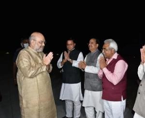 Amit Shah will conduct aerial survey of disaster affected areas today, reached Dehradun late at night