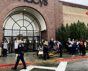 America: Two people killed, four including a policeman injured in shooting at shopping mall