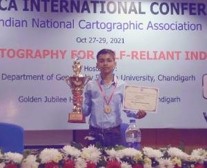Sirmaur: Kartikeya Sharma secured first place in all over India in INCA Map Quiz Competition