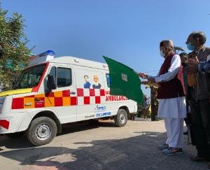 Hamirpur: Ambulance of Prayas Sanstha will also provide services in AIIMS Bilaspur