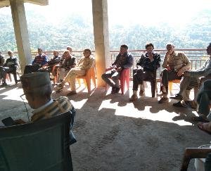 Waknaghat: The meeting was organized by the United Kisan Morcha