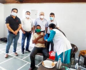 Corona vaccine will be installed at 30 places in Paonta Sahib on November 11