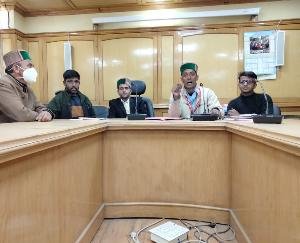 District Kinnaur Scheduled Tribe Disabled Association meeting organized