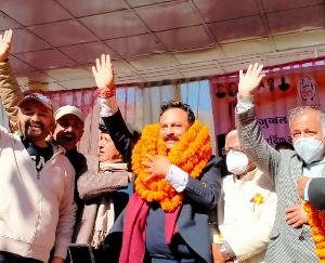 Kotkhai: Horticulture, tourism and stalled development works will be given speed- Rohit Thakur