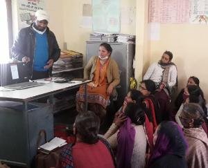 Nutrition tracker application training given to Anganwadi workers of 29 centers of Dadlaghat