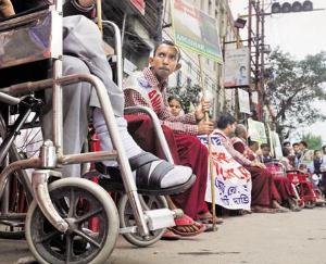 Disabled Rahat Scheme brought a smile on the face of the handicapped