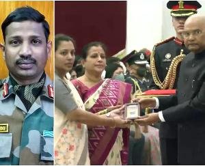 Colonel Santosh Babu, Commanding Officer honored with Maha Vir Chakra
