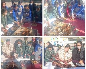 Solan: Havan organized in Gurukul International Senior Secondary School
