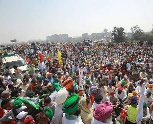 Farmers movement completed one year, farmers gathered on Delhi border
