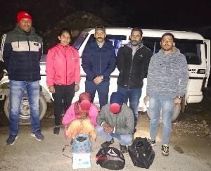 Sirmaur: Accused arrested with 3 kg 44 grams of charas in Rajgarh