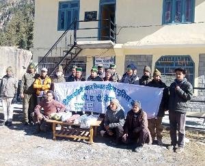 Reckong Peo: ITBP presented sports material to children in Rakchham