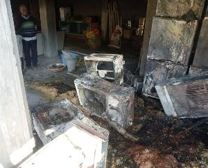 Dadlaghat: Fire broke out in mushroom plant in Hanuman Badog, Gram Panchayat, loss of lakhs