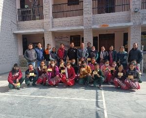 Karsog: Children of Pangana Pathshala sent postcards to the Prime Minister