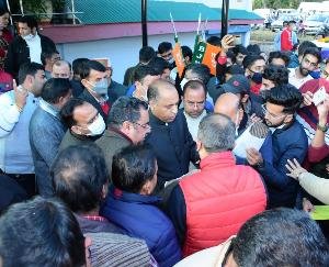 Shimla: Delegation of Veterinary College made a courtesy call on the Chief Minister