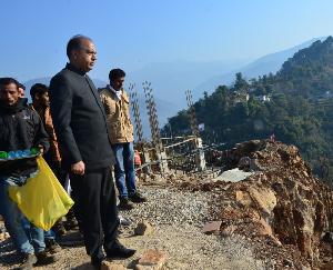 Chief Minister Jairam reviewed the construction works of Shivdham in Mandi