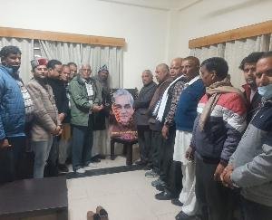 BJP workers of Jwalamukhi remember former Prime Minister Atal Bihari Vajpayee