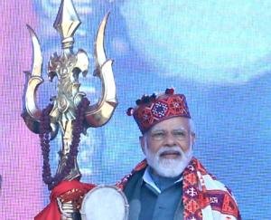 Prime Minister Narendra Modi dedicated development projects worth Rs 11,581 crore to the state