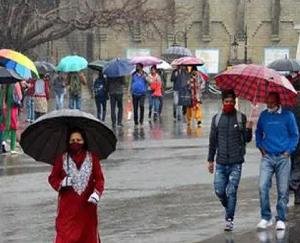 Weather took a turn in the state, rain started in the capital, there is a possibility of snowfall