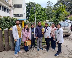 Solan Homoeopathic Medical College wins second prize in quiz competition