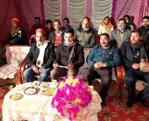 दाड़लाघाट : विधायक संजय अवस्थी ने सामुदायिक भवन के लिए एक लाख रुपये देने की घोषणा की