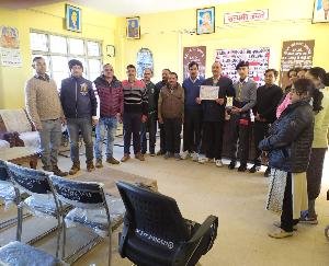 Priyanshu brought laurels to the school by participating in the Ridge Maidan parade on the 73rd Republic Day