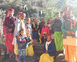 Shani idol installed in Ram Mandir Khundan