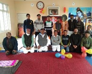 Paragpur: Organized blood donation camp at Radha Krishna temple