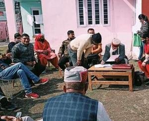 Sirmaur: Balbir Singh Chauhan's one day program in Dadahu