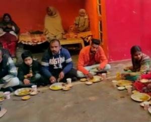 Jwalamukhi: Bhandara organized in the nostalgic Ashram Ashtabhuja