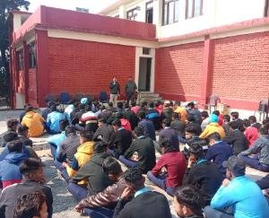 Paonta Sahib: Various competitions organized on the theme 'My vote is my future, the power of one vote'