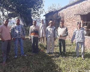 Thakurdwara Panchayat got the school premises cleaned