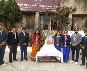 Kendriya Vidyalaya Naleti mein manaya gaya scout guide vishva chintan divas