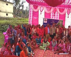 gram panchayat samela mein bank yojnayon ki di jaankari