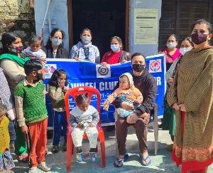  Inner Wheel Club gave children two drops of life