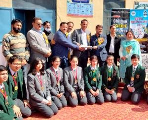 Winner of Children's Science Conference honored