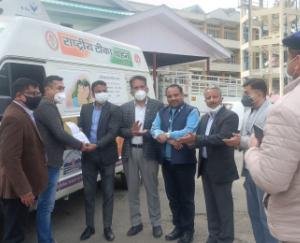 Colgate Palmolive Company provided medical supplies to the district administration