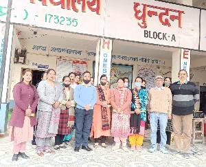 Program organized on International Women's Day at Dhundan School