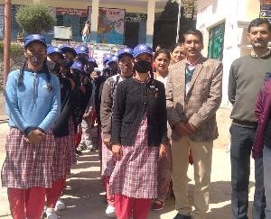 NSS volunteers and NCC cadets celebrated Women's Day