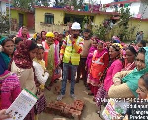 Organized a two-day training camp for MNREGA workers