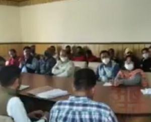 Discussion took place in the meeting regarding the successful organization of district level Nalwar fair