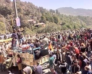swaran-samaj-agitation-in-shimla