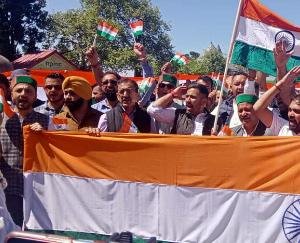 Tiranga Yatra: FIR against nine leaders including MLA Vikramaditya Singh for violating Section 144